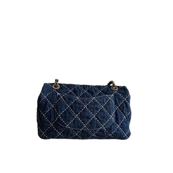 Chanel Denim Flap Bag - Picture 3 of 8